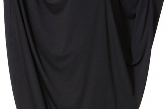 Ababalaya Women’s Elegant Modest Muslim Islamic Full Length Solid Batwing Maxi Hijab Abaya Ababalaya