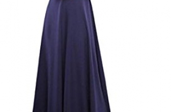 Abetteric Women Long Sleeve Stitch Islamic Muslim Long Maxi Dresses