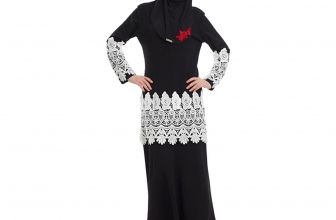 ALFEEL Muslim Women’s Arabian Abaya – Islamic Bodycon Maxi Dress ALFEEL