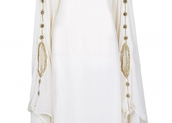 Athena Kaftan for Women Long Sleeve Chiffon Maxi Dress Formal Gown Evening Dress