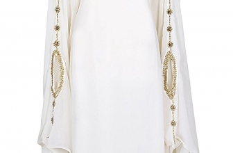 Athena Kaftan for Women Long Sleeve Chiffon Maxi Dress Formal Gown Evening Dress