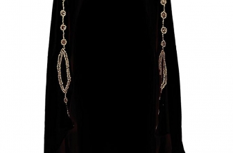 Athena Kaftan for Women Long Sleeve Chiffon Maxi Dress Formal Gown Evening Dress