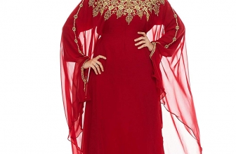 Athena Kaftan for Women Long Sleeve Chiffon Maxi Dress Formal Gown Evening Dress