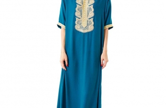 Baya Muslim Abaya Caftan Dubai Dress for Women Islamic Clothing Rayon Gown Jalabiyas