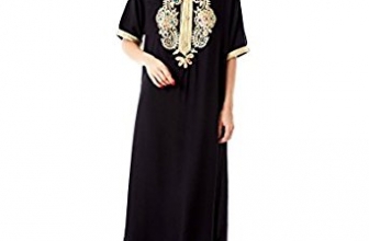 Baya Muslim abaya caftan dubai dress for women Islamic clothing rayon gown jalabiyas