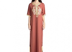 Baya Muslim abaya caftan dubai dress for women Islamic clothing rayon gown jalabiyas Baya