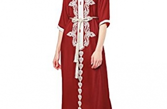 Baya Muslim kaftan dubai half sleeve dress with embroidery for women Islamic clothing gown abaya for girls Baya