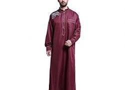 Cocohot Muslim Men Dress Big Abaya Muslim Dress Islamic Yards Robes Cocohot