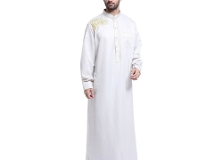 Cocohot Muslim Men Dress Big Abaya Muslim Dress Islamic Yards Robes