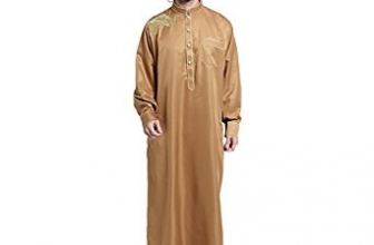 Cocohot Muslim Men Dress Big Yards Robes Muslim Dress Islamic Robes Abaya Cocohot