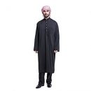 Cocohot Muslim Men’s National Costume Arab Men’s Robes Muslim Dress Islamic Robes Abaya Cocohot
