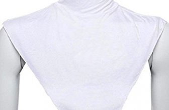 Cradlebeauty Moslem Women’s Modal False Collar Hijab Islamic Neck Cover Loop Scarf Cradlebeauty