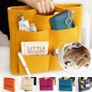 bag casual felt multi-pockets storage
