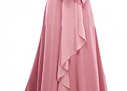 Fulok Womens Muslim Long Sleeve Gown Abaya Islamic Maxi Dress Fulok