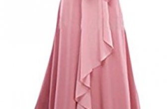 Fulok Womens Muslim Long Sleeve Gown Abaya Islamic Maxi Dress Fulok