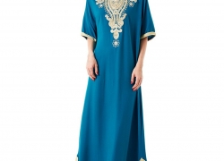 HARiM SOLTANE Muslim Dress Abaya Kaftan Dubai Dress For Women Islamic Clothing Rayon Gown jalabiyas HARiM SOLTANE