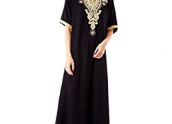 HARiM SOLTANE Muslim Dress Abaya Kaftan Dubai Dress For Women Islamic Clothing Rayon Gown jalabiyas HARiM SOLTANE
