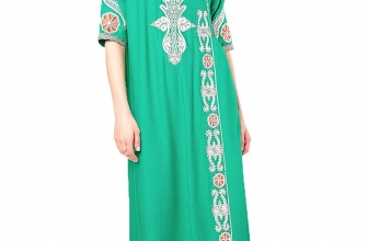 Islamic Clothing Embroidery Women Jalabiya Muslim Abaya Long Dubai Dress LF-14