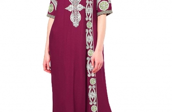Islamic Clothing Embroidery Women Jalabiya Muslim Abaya Long Dubai Dress LF-14