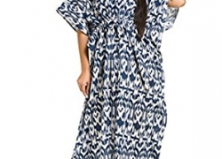 Kaftan Abaya Islamic Muslim Cocktail Womens Long Sleeve Indian Long Maxi Dress Handicraft-Palace