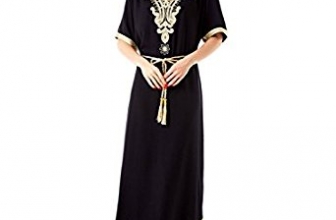 klhdfkhfe Long sleeve Tunic Dress maxi abaya islamic women vintage dress clothing robe kaftan caftan Moroccan embroidey1605 klhdfkhfe