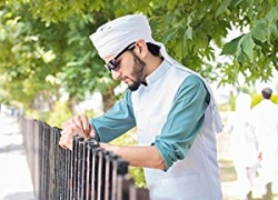 LAMINATED 30×24 Poster: Slam Religion Culture Boy Fashion Pakistan Waistcoat Kurta Dress Model Male Model Style Glasses New Islamic Dress In Islam Ramdzan Ramadan Mubarak Ramadan Dress