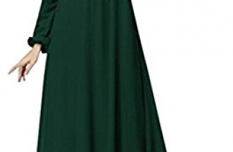 LD Womens Muslim Long Sleeve Maxi Dress Plus Size LD-women clothes