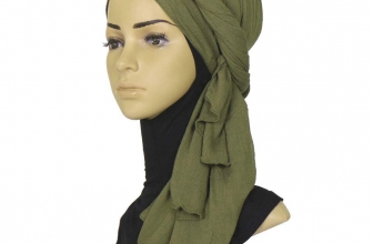 LMVERNA 100% Rayon Scarf Hijab For Women Soft Muslim Wrinkle Head Scarfs Solid Color Long Wrap Scarves