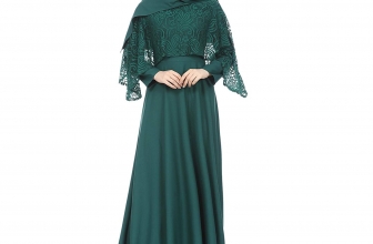 Luomeidisha Lady’s Islamic Abaya Dress Muslim Woman’s Long Dress Kaftan