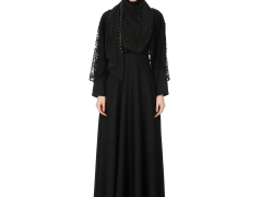 Luomeidisha Lady’s Islamic Abaya Dress Muslim Woman’s Long Dress Kaftan