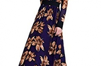 MIEGOFCE Women’s Dubai Muslim Kaftan Abaya Maxi Dress MIEGOFCE