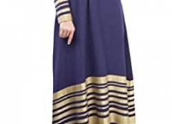 MLG Women’s Long Sleeve Islamic Muslim Fashion Maxi Dresses MLG