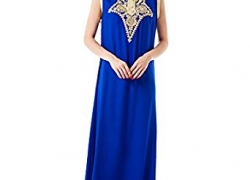 Muslim abaya caftan dubai dress for women Islamic clothing rayon gown jalabiyas Baya