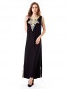 Muslim Abaya Caftan Dubai Dress for Women Islamic Clothing Rayon Gown Jalabiyas