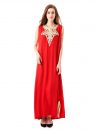 Muslim Abaya Caftan Dubai Dress for Women Islamic Clothing Rayon Gown Jalabiyas