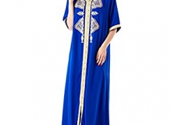 Muslim dress dubai abaya caftan for women Islamic clothing rayon gown jalabiyas HARiM SOLTANE