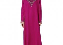 Muslim Dress Dubai Kaftan for Women Long Sleeve Long Arabic Dress Abaya Islamic Clothing Girls Caftan Jalabiya