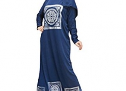 Muslim Islamic Galabeya Isdal Kaftan Jilbab Prayers Esdal Dress prayer set (arabisc) teba