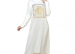 Muslim Islamic Galabeya Isdal Kaftan Jilbab Prayers Esdal Dress prayer set (arabisc) teba