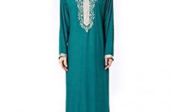 Muslim kaftan dubai long sleeve dress with embroidery for women Islamic clothing rayon gown jalabiyas Baya