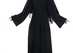Muslim Women Modest Long Sleeve Maxi Party Prom Abaya Islamic Dress Hrokk