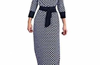 Muslim women Tunic Dress maxi abaya islamic women dress plaid print casual slim kaftan caftan moroccan floor-length gown Baya