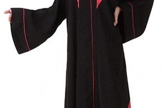 MyBatua Black & Pink Islamic Duiabi Formal and Casual Wear Abaya Burqa Dress AY-475