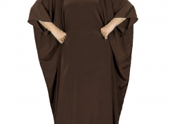 MyBatua Women’s Muslim Kaftan, Free Size Abaya, Dubai Maxi Dress, Islamic Clothing KF-001