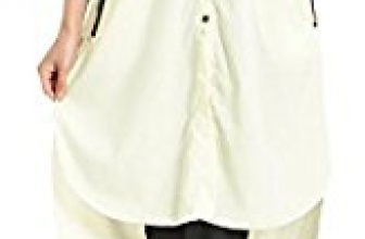 Plaid&Plain Women’s Summer Chiffon Muslim Kaftan Abayas Shirt Dress Blouses Plaid&Plain