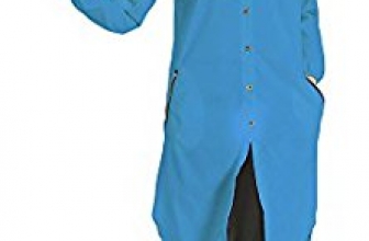 Plaid&Plain Women’s Summer Chiffon Muslim Kaftan Abayas Shirt Dress Blouses Plaid&Plain