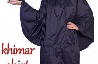 Pocket abaya dress hijab jilbab khimar. Islamic prayer suit skirt scarf by Ajar