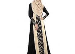 ROMANTIC BEAR Vintage Women Islamic Muslim Maxi Dress ROMANTIC EBAR