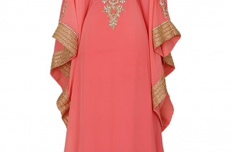 Royal Bliss Kaftan For Women – Long Sleeve Maxi Dress, Formal Gown Evening Dress