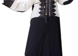 teba Muslim Women’s Dress Pure Egyptian Crepe Abaya Set Islamic (knooz) teba